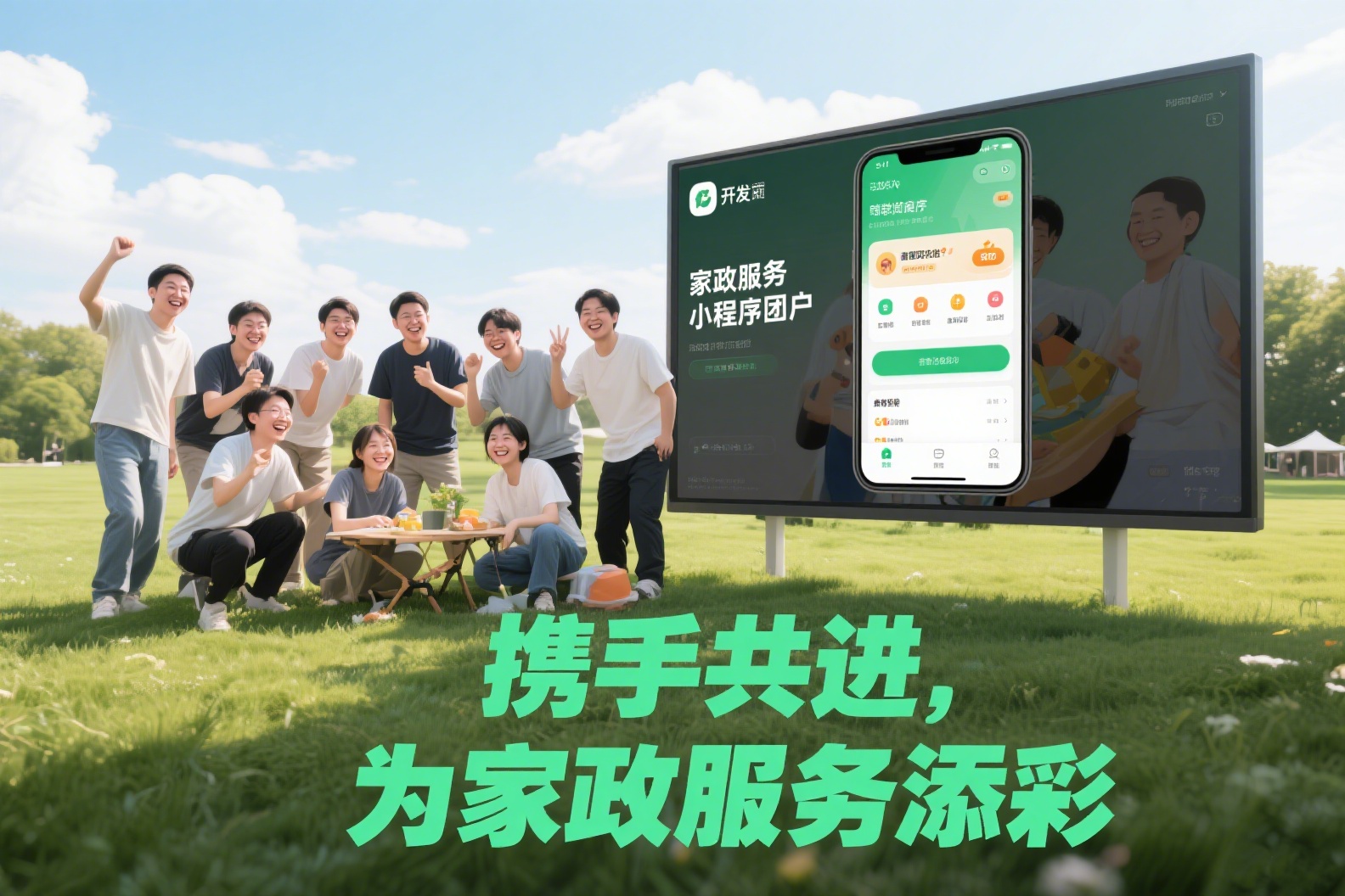 家政通专业小程序开发团队 - 5年+行业经验，100+成功案例